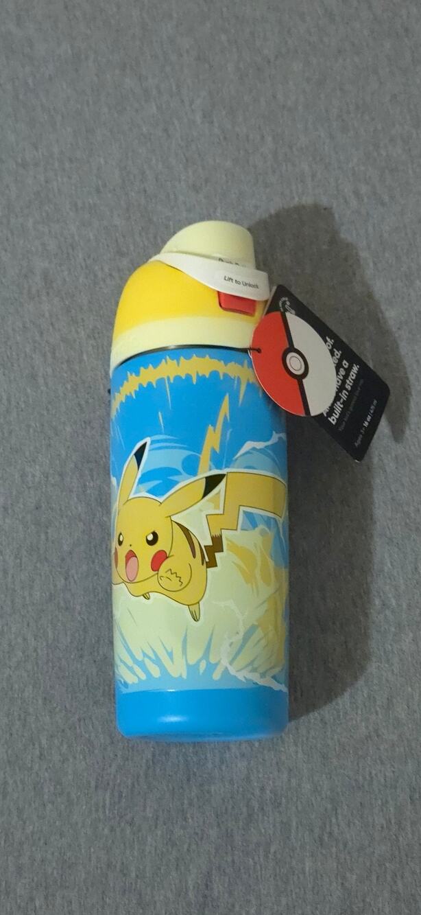 Pokemon x Owala Pikachu Water Bottle -  16 Oz Stainless Steel Bottle